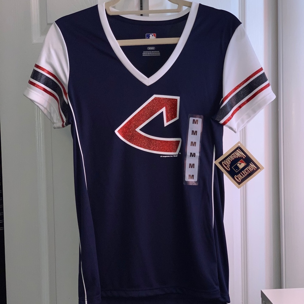 MLB Cleveland Indians Short Sleeve T shirt